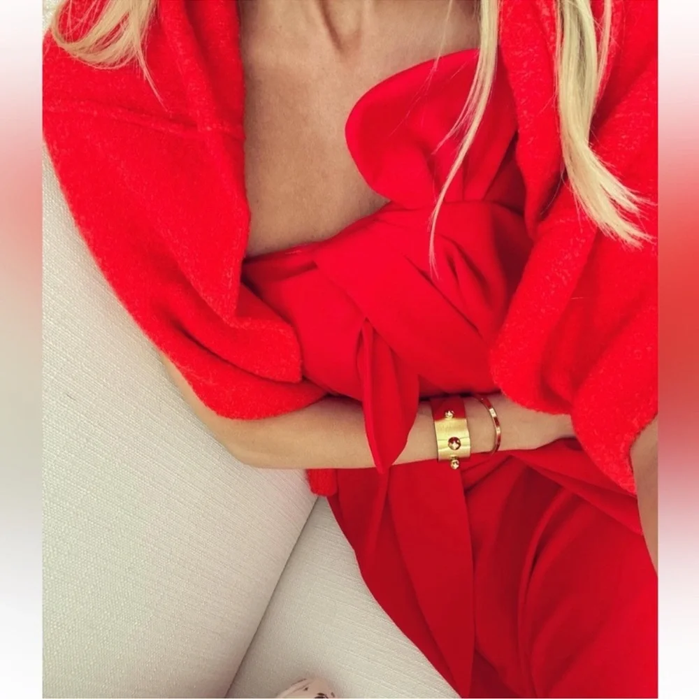 NWT Antonio Melani Elizabeth Damrich Radziwill Full Length Strapless Midi Dress - Picture 4 of 11